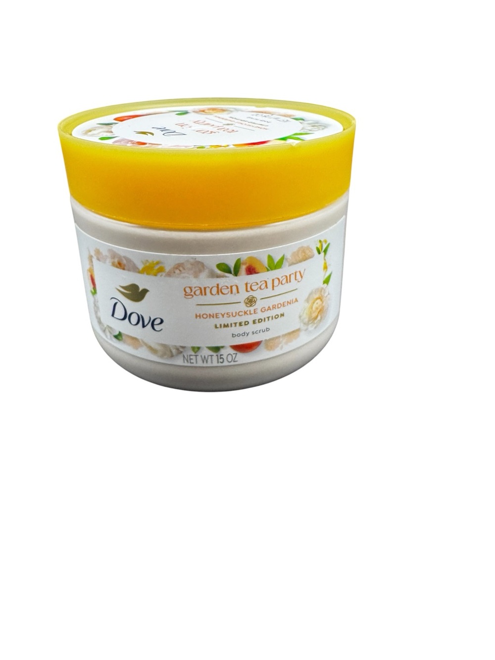 NWT Dove Garden Tea Party Honeysuckle & Gardenia LIMITED EDITION 15oz